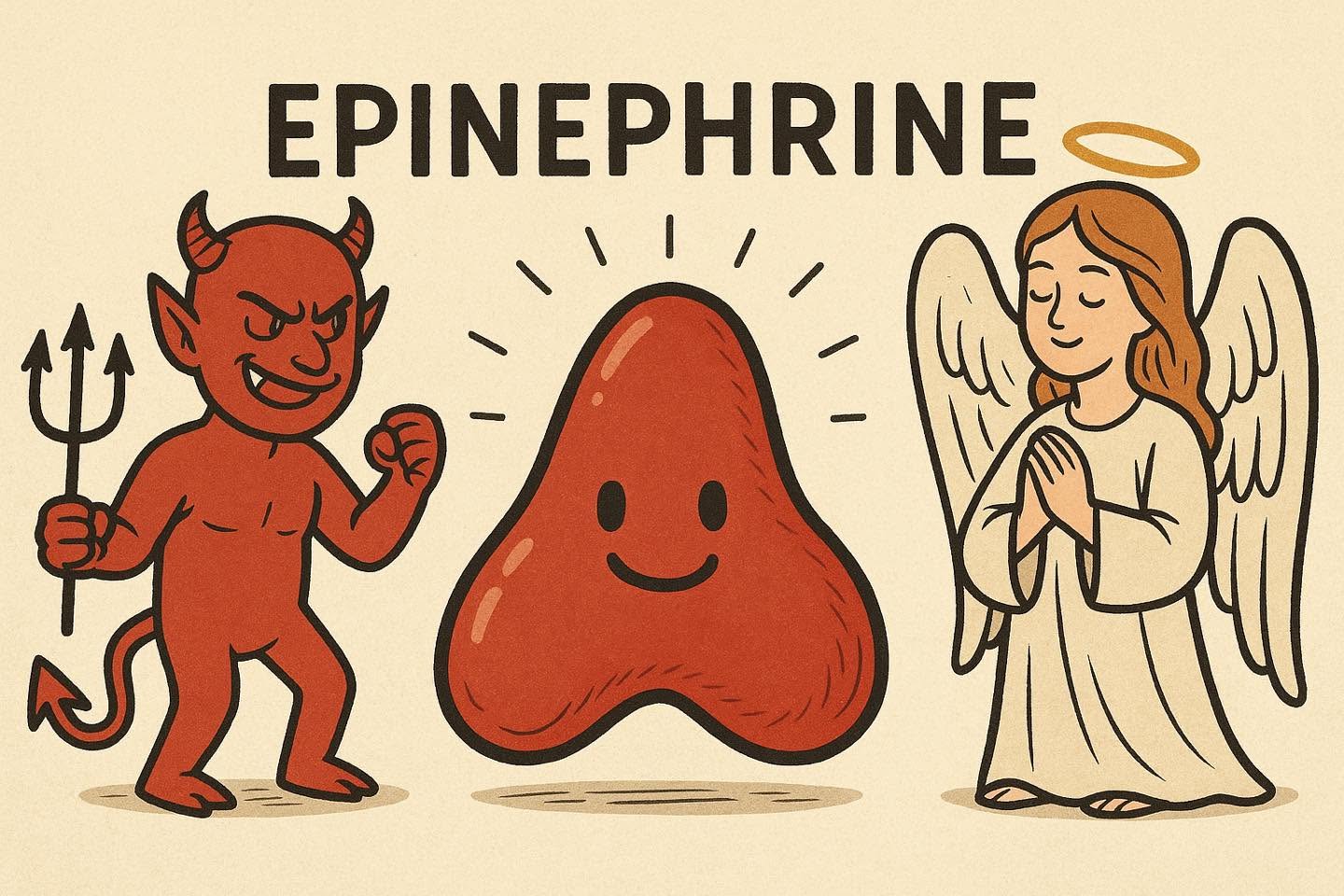 Is adrenaline an angel or a devil?