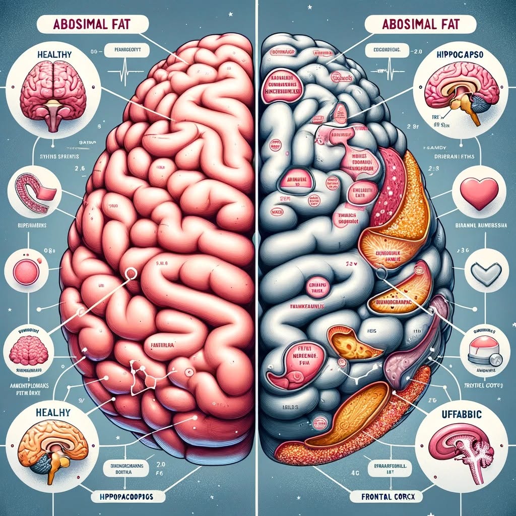 Can a Larger Waistline Affect Your Brain?