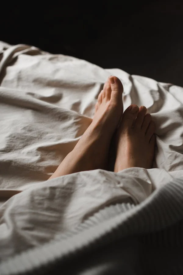 I couldn't sleep in the middle of the night, my legs really wanted to move